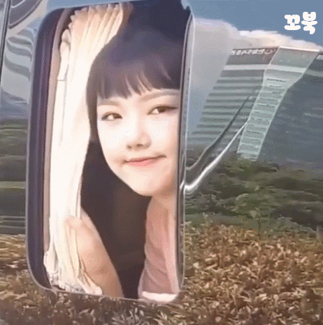 바람한테 한대 맞는 여자친구 예린.gif | 인스티즈