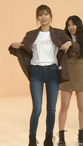 트와이스 정연 청바지핏 . gif | 인스티즈