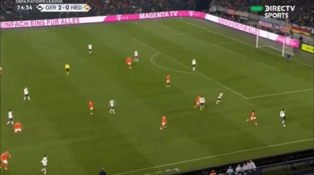 독일전 데 리흐트 탈압박.gif | 인스티즈