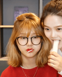 오마이걸 효정&amp;미미.gif | 인스티즈
