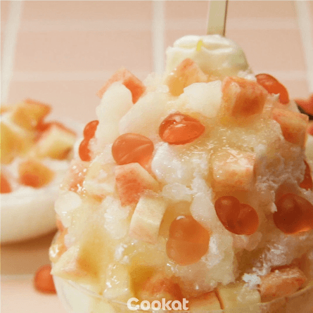 복숭아빙수 만드는과정 | 인스티즈