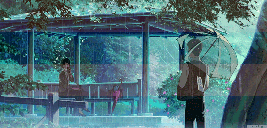 영상미가 예뻤던 언어의정원 gif // 데이터주의 | 인스티즈