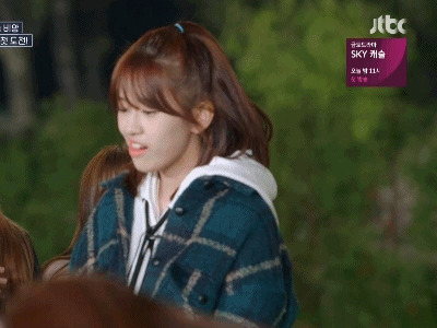 줄넘기 못하자 화난 유진이 (아이즈원) | 인스티즈