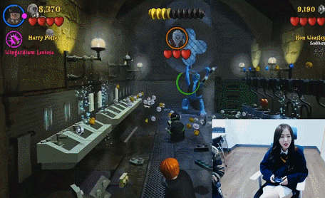 게임방송하는 여자친구 신비.gif | 인스티즈