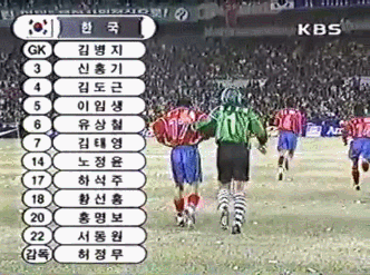 1999 나이키 초청경기 대한민국 vs 브라질.gif | 인스티즈