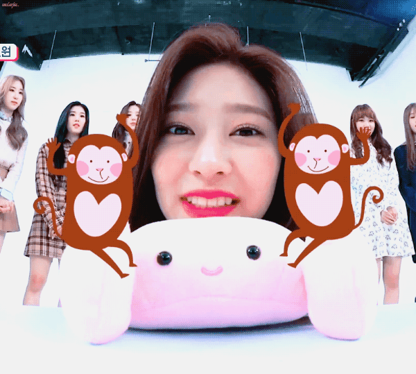 아미고 티비 아이즈원 김민주.gif | 인스티즈