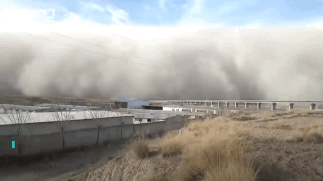 중국 미세먼지 상황.gif | 인스티즈