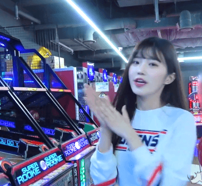 프로미스나인 채널9 하영편 게임한빵.GIF | 인스티즈