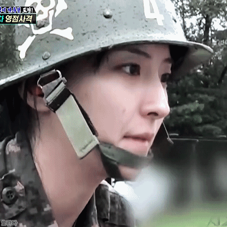 181130 진짜사나이 우주소녀 은서.gif | 인스티즈