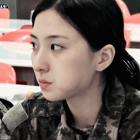 181130 진짜사나이 우주소녀 은서.gif | 인스티즈