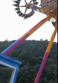 중국 놀이공원 사고.gif (놀람주의) | 인스티즈