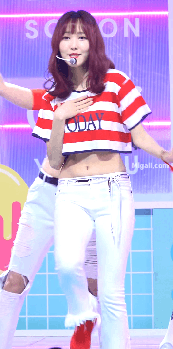 여자친구 유주 허리골반라인 | 인스티즈