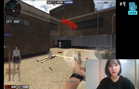 서든어택하는 여자친구 신비와 은하.gif | 인스티즈