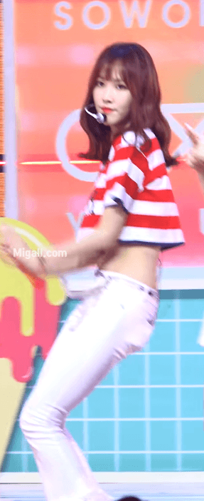 여자친구 유주 허리골반라인 | 인스티즈