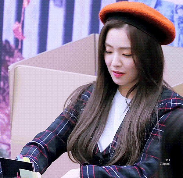 표정이 귀여운 아이린.gif | 인스티즈