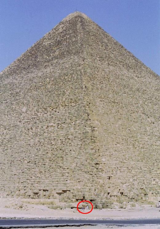 피라미드 크기 체감하기 | 인스티즈
