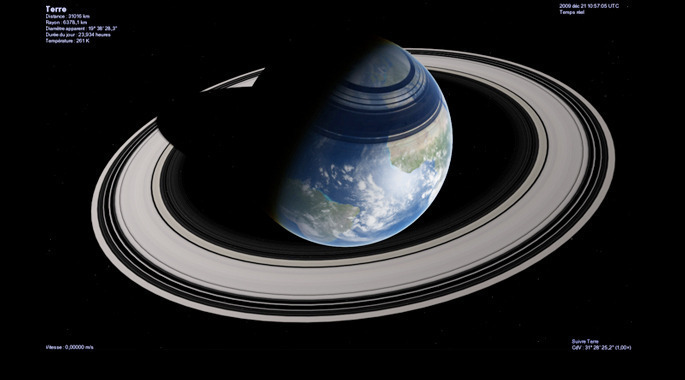 지구가 만약 토성의 고리를 가졌다면.JPG | 인스티즈