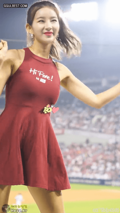 치어리더 김진아씨 | 인스티즈