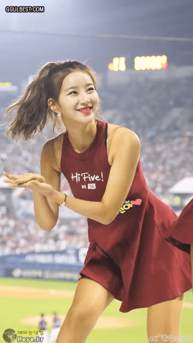 치어리더 김진아씨 | 인스티즈