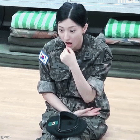 181207 가짜사나이 우주소녀 은서 ㅋㅋㅋㅋㅋㅋ.gif | 인스티즈