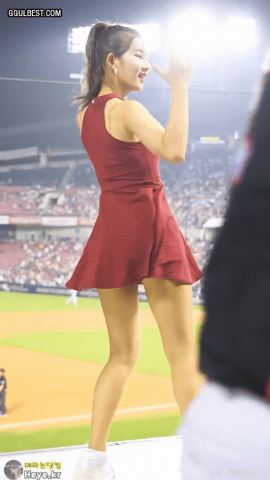 치어리더 김진아씨 | 인스티즈