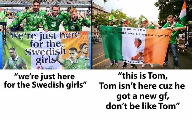 유쾌한 아일랜드 팬들 | 인스티즈