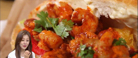 스파이시 새우 샌드위치.gif | 인스티즈