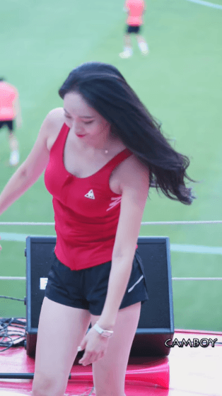 서현숙 치어리더만큼 핫한 이나경 치어리더.gif | 인스티즈