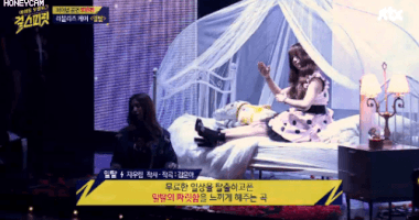 방송에서 옆통수 나오던 연습생 시절 아이즈원 권은비.gif | 인스티즈