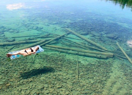 세계에서 가장 맑은 호수.jpg | 인스티즈