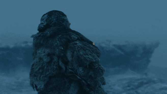 왕좌의 게임 벤젠스타크 말 에서 내려 유노나띵 구해주며 멋지게 등장하는 장면 움짤 | 인스티즈