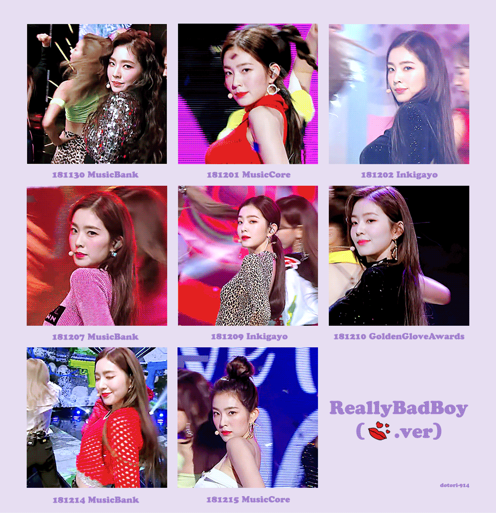 인기가요가 편집해서 슬퍼하는 팬들 위해 아이린이 직접 올려준 영상.insta+gif | 인스티즈