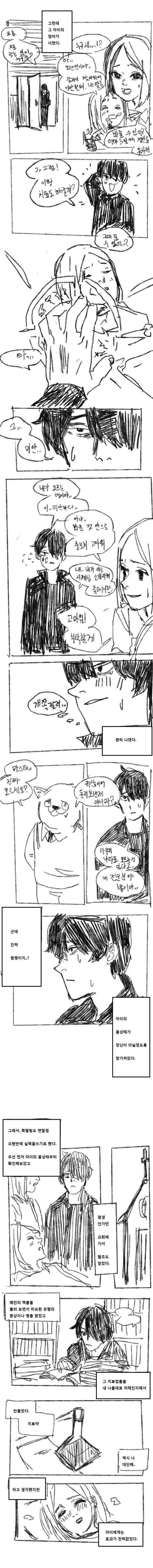 여자한테 인기있고 싶어 마법을 배웠던 미련한 마법사.manhwa | 인스티즈