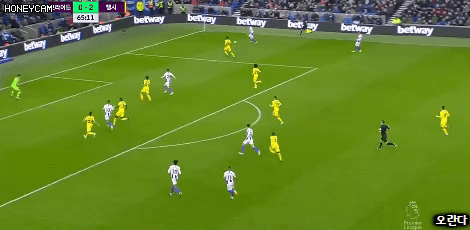 브라이튼 만회골.gif | 인스티즈