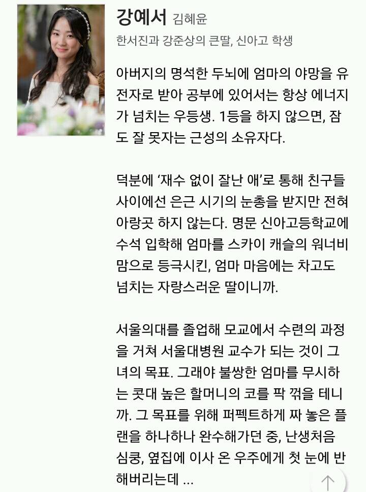 [SKY캐슬] 내가 가장 좋아하는 학생 캐릭터는? | 인스티즈