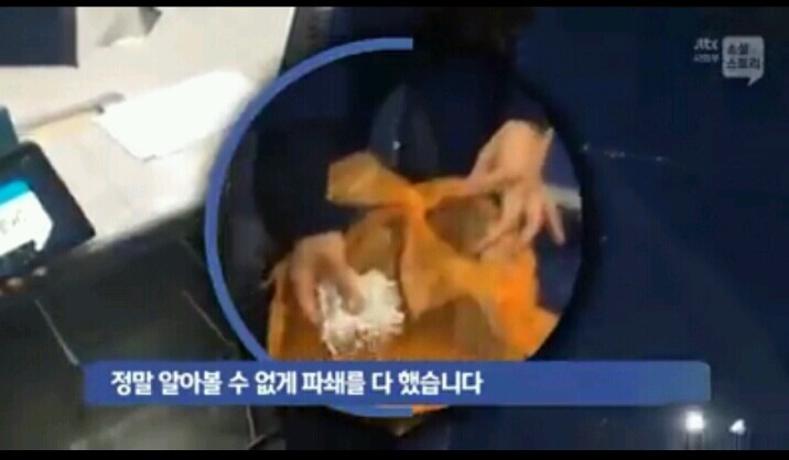 차병원에서 파쇄한거 붙이고있는 JTBC 기자들 | 인스티즈