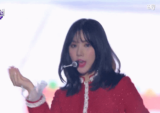 2018 SBS 가요대전 여자친구 - 겨울겨울해.gif | 인스티즈