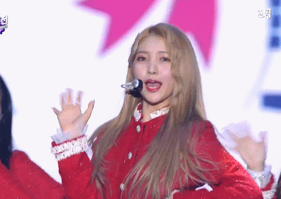 2018 SBS 가요대전 여자친구 - 겨울겨울해.gif | 인스티즈