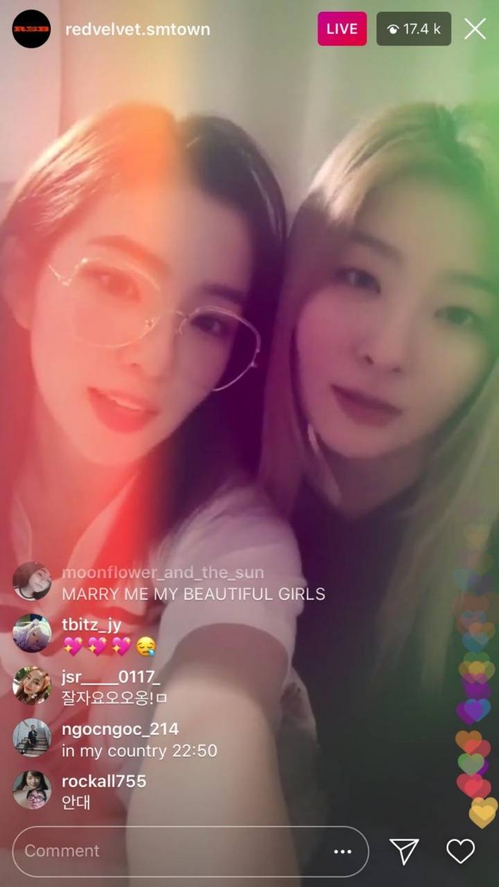 오늘자 아이린 인스타 라이브방송 짤 | 인스티즈
