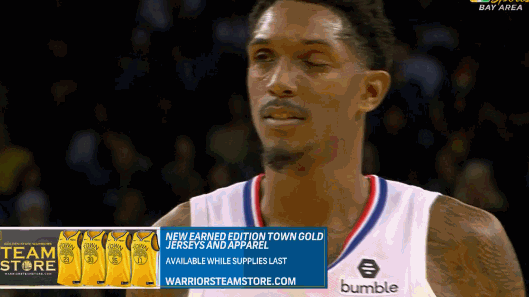 오늘자 루 윌리엄스 눈 찌르는 커리...gif | 인스티즈