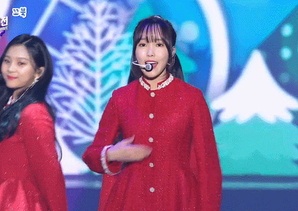 2018 SBS 가요대전 여자친구 - 겨울겨울해.gif | 인스티즈