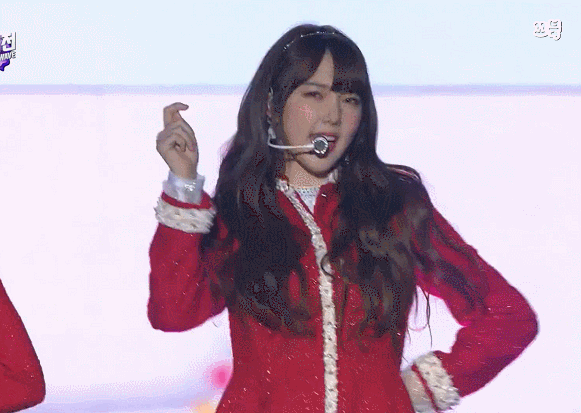 2018 SBS 가요대전 여자친구 - 겨울겨울해.gif | 인스티즈