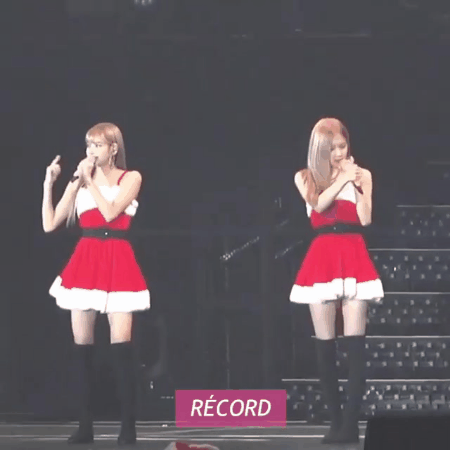 산타옷 입은 블랙핑크.jpgif | 인스티즈