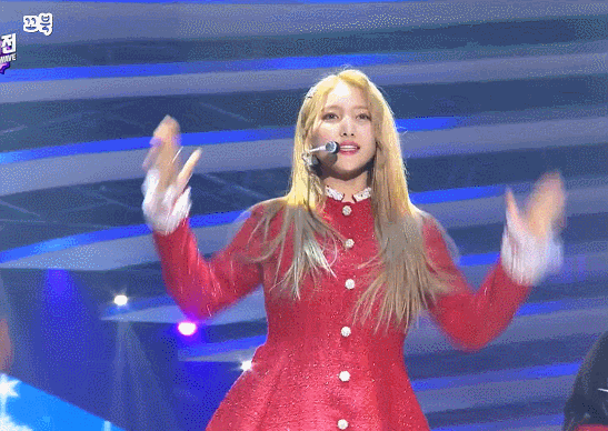 2018 SBS 가요대전 여자친구 - 겨울겨울해.gif | 인스티즈