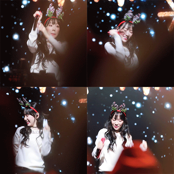 크리스마스 아침을 여는 태연.jpgif | 인스티즈