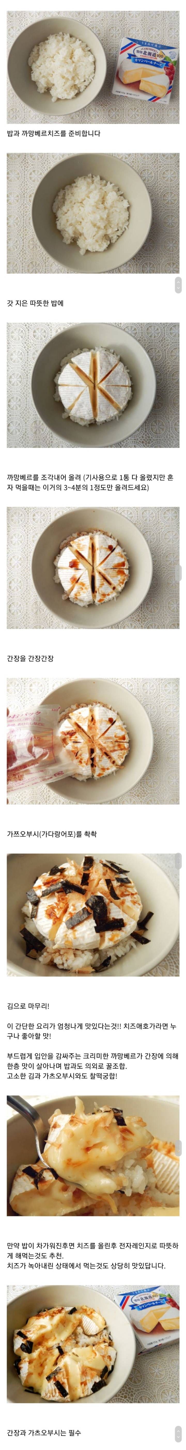 일본서 악마의 덮밥이라 불리는 까망베르치즈 덮밥...jpg | 인스티즈