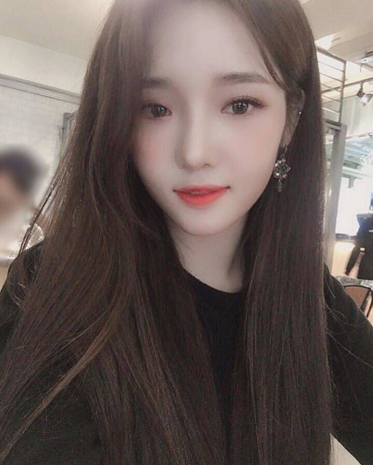 프로미스나인 인스타그램 눈빛요정 지선이 | 인스티즈