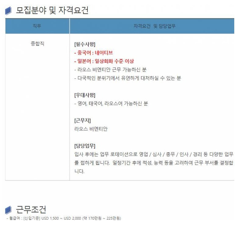 사람구하는 중소기업 월급 약180만원 | 인스티즈