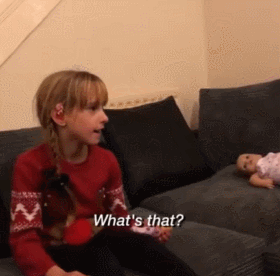 동생이 생겼다는 것을 안 청각장애 소녀 | 인스티즈