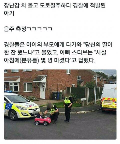 몇병마시고 차 몰고가다 적발 | 인스티즈